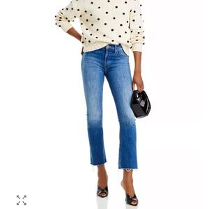 MOTHER The Insider Flood Fray Jeans